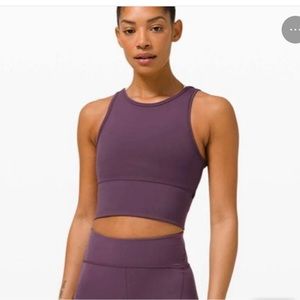 Lululemon power pivot tank, purple
